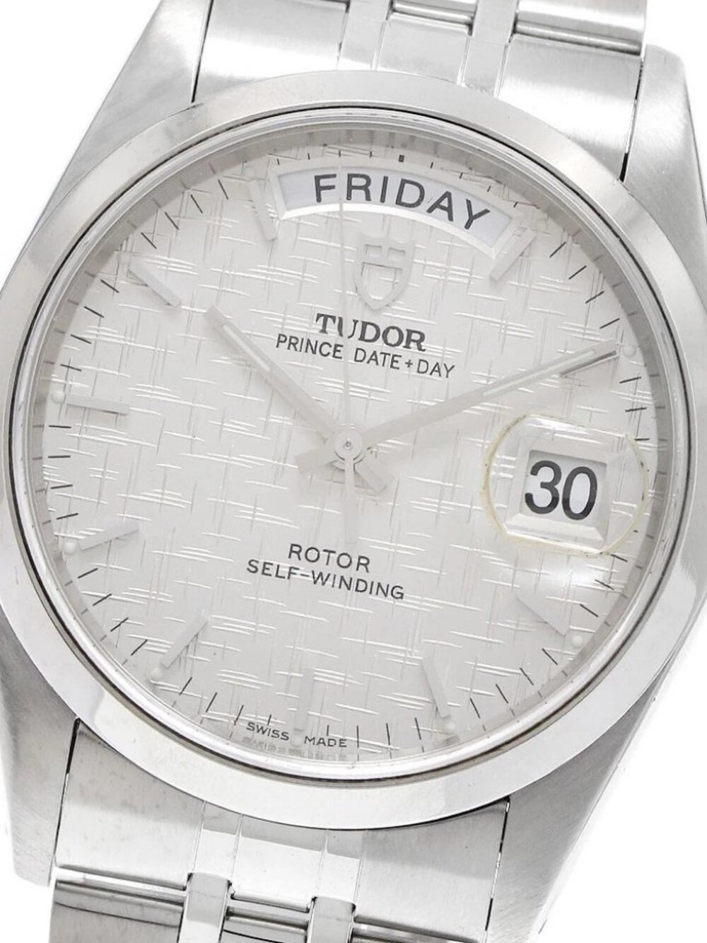 TUDOR Prince Date Day 76200 Silver Dial Automatic Men's Watch